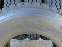 ★ 225/80R17.5 123/122L ★ 6本セット!! ★ ブリヂストン ★ G588　2021年製　約12㎜　バリ山　4t　ユニックに　225/80/17.5_画像8