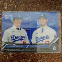 MLB 2023 Topps now〈大谷翔平〉〈山本由伸〉ロサンゼルス・ドジャース OS-26_画像1