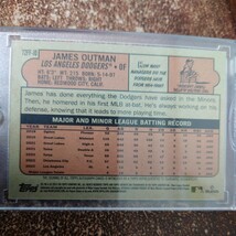 【マグホ付】MLB 2023 Topps〈JAMES OUTMAN〉RC 直筆サイン ロサンゼルス・ドジャース ジェームズ・アウトマン ルーキー _画像2