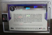 【49枚限定 未開封】MLB2023 Topps〈JULIO RODRIGUEZ〉RC 直筆サイン MLB初ヒット auto イチロー愛弟子 シアトル・マリナーズ_画像2