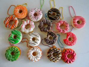 #Koi15XJmgyu!... feeling! doughnuts mascot all 16 kind miniature :* corporation cooperation *200 jpy =015751_c