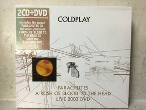  быстрое решение холодный Play Parachutes / A Rush Of Blood To The Head / Live 2003 DVD+2 листов комплект CD