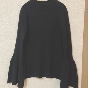 新品！洗えるニット★mir...koko しまむら　黒