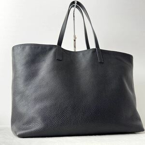 1円〜★新品同様 ETRO エトロ トートバッグ 内側ペイズリー シボ革 リバーシブル A4可能 メンズ 肩掛け ビジネス 本革 ブラック 黒