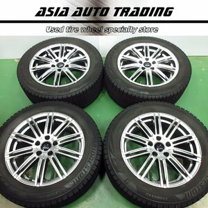 クライメイト エクスカリバー 7.5J+28 PCD112-5穴 ブリヂストン VRX2 225/55R17 BLIZZAK スタッドレス アウディ 8W系 B9型 A4 オールロード