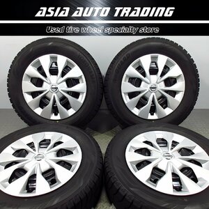 新車外し ほぼ新品 日産 C27 セレナ 純正 5.5J+45 PCD114.3-5穴 ヨコハマ IG60 195/65R15 ice GUARD 2023年後半 スタッドレス C25 C26 等