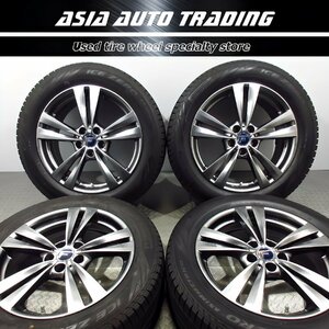 美品 走行極少 L-F LOUNGE 7.5J+35 PCD114.3-5穴 ピレリ ICE ZERO ASIMMETRICO 235/55R18 2022年 スタッドレス レクサス NX ハリアー 等