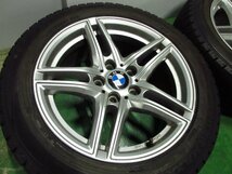 良品 BORBET XR 7.5J+35 PCD120-5穴 ダンロップ WM02 225/50R17 2019年 走行極少 スタッドレス BMW F30 F31 F32 F33 3シリーズ 4シリーズ_画像4