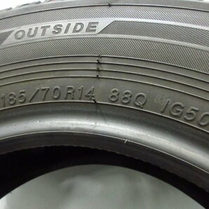 走行極少 ヨコハマ IG50 PLUS 185/70R14 ice GUARD 2020年後半 スタッドレス 4本セット 札幌市 タイヤ交換OK アイスガード 5 プラスの画像7