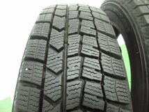 超バリ溝 2本 ダンロップ WM02 155/65R14 2019年後半 走行少 スタッドレス 2本セット 軽自動車 札幌市 タイヤ交換OK ウィンターマックス2_画像3