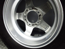 美品 走行極少 Weds キーラー TACTICS 5.5J+22 PCD139.7-5穴 ヨコハマ G075 215/70R16 ice GUARD SUV スタッドレス ジムニー 足上げサイズ_画像8