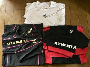 【練習着6点セット】 サッカーウェア フットサルウェア トレーニングウェア アンダー アンブロ アディダス スポーツウエア