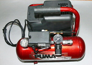 PUMA エアーコンプレッサー SR-045 小型４Ｌタンク 中古 超美品格安（91）