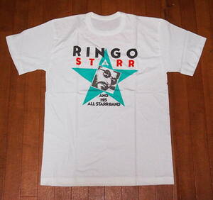 即決 2999円 80's ヴィンテージ RINGO STARR リンゴ・スター JAPAN TOUR 1989 ツアー Tシャツ 当時物 バンドTシャツ beatles ビートルズ