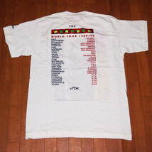 即決 5999円 80's ヴィンテージ ポールマッカートニー Paul McCartney World Tour 1989 / 90 ツアー Tシャツ バンT the beatles ビートルズ_画像2