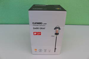 クレイモア　CLAYMORE　充電式モバイルLEDランタン Dark Gray ダークグレイ CLL-650DG [ソーラー・充電式] 未開封　箱痛み品