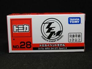 ▲【新品 限定品】★トミカイベントモデル No.28 スバル WRX S4 STI Sport # トミカ博 ▲