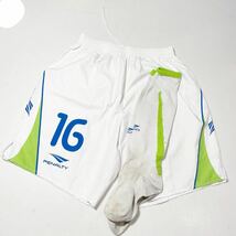 湘南ベルマーレ bellmare 支給 着用 ペナルティ PENALTY #16 ゲームパンツ ソックス付 Lサイズ_画像1