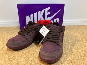 ★送料無料★定価以下★ US9 27cm Nike SB Dunk Low PRM City of Love &#34;Burgundy&#34; ナイキ ダンク ロー バーガンティ