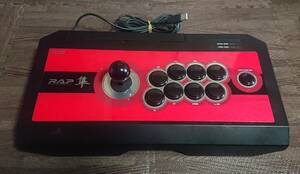 HORI アケコン REAL ARCADE PRO.V RAP 隼 HAYABUSA レバー ボタン PS4 PS3 対応 アーケードコントローラー リアルアーケード