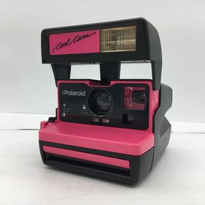 POLAROID CoolCam ピンク カメラ インスタントカメラ ポラロイド クールカム フィルムカメラ 動作未確認 現状品