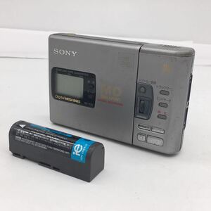 SONY ソニー MD ウォークマン MD WALKMAN MZ-R30 ポータブル MDプレーヤー バッテリー付属 動作未確認 現状品