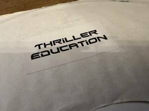 12”★Eric Prydz vs. Michael Jackson / Thriller Education / マッシュアップ・ハウス！Richard Grey