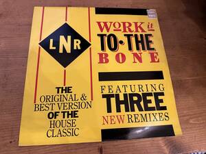 12”★LNR / Work It To The Bone / シカゴ・ハウス・クラシック！！