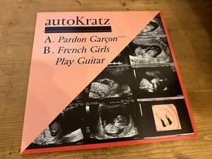 12”★autoKratz / Pardon Garcon / French Girls Play Guitar / エレクトロ・ハウス！