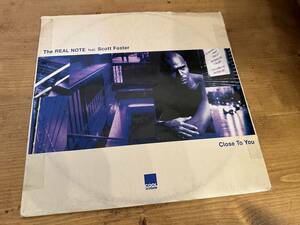 12”★The Real Note Featuring Scott Foster / Close To You / R&B / グラウンドビート！！MAXI PRIESTのカバー！