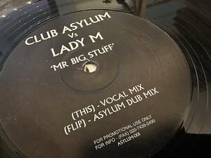12”★Club Asylum VsLynsey Moore / Mr Big Stuff / UK Garage!