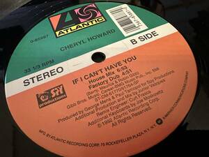 12”★Cheryl Howard / If I Can't Have You / Junior Vasquez / ヴォーカル・ハウス・クラシック！
