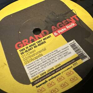 12”★Grand Agent / No Rest / This Is What They Meant / アングラ！の画像2