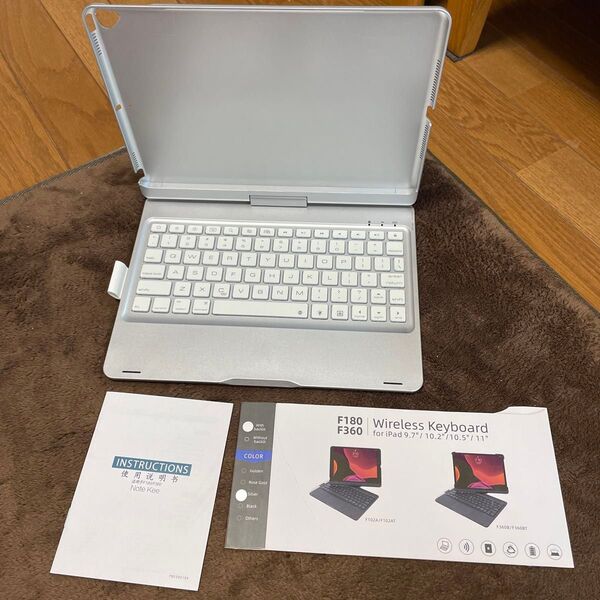 【未使用】F180/F360 WirelessKeyboard silver iPad