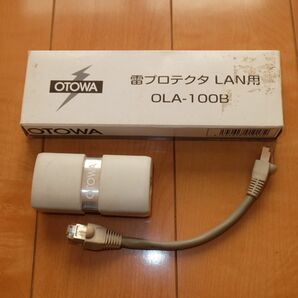 OTOWA オトワ 音羽電機工業 雷プロテクタ LAN用 OLA-100B サージプロテクター 雷サージ 避雷器アレスタ