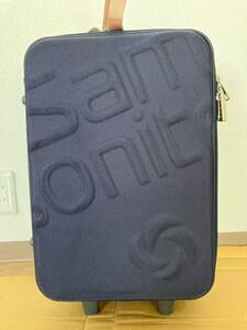 【ジャンク】エース・サムソナイト　ソフトスーツケース　キャリーバッグ 