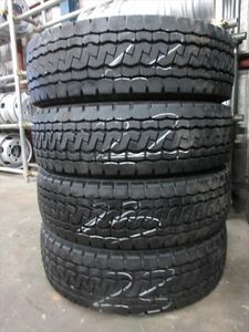 送料無料　225/70R19.5　BS　M810　ミックス　2022～2023年製　4本セット　12～13mmぐらい　バリ溝