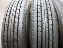 送料無料　新車外し　225/80R17.5　DUNLOP　SP110　2023年製　6本セット　イボ付き　バリ溝　その2_画像5