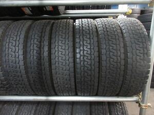 送料無料　バリ溝　205/80R17.5　BS　M812　ミックス　2023年製　6本セット　11mmぐらい