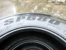 送料無料　275/80R22.5　DUNLOP　SP680　ミックス　2021年製　4本セット　10mmぐらい_画像9