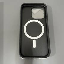 【未使用】CASETiFY LM1901 ミラー iPhone 14 Pro ケース [1.5mからの落下試験をクリア/MagSafe に対応] - ブラック (ブラックバンパー)_画像3