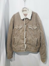 Vintage EURO Levi's 71500 corduroy boa jacket 90s ユーロ リーバイス コーデュロイ ボア ジャケット スペイン規格 スモールe ビンテージ_画像5