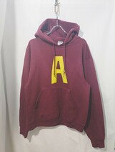 Vintage Jerzees nublend lettered sweat hoodie 90s ジャージーズ ニューブレンド レタード スウェット パーカー ラッセル ビンテージ_画像6