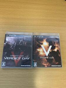 【PS3】 ARMORED CORE VERDICT DAY [通常版］+ Ｖ　セット