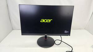 【8263】acer 液晶 モニター ディスプレイ 23.8インチ IPS FHD 165hz 2ms (0.1ms) XV240Y Pbmiiprx 完動品 中古品