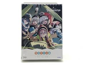 【9411】[Blu-ray] ゆるキャン△ Blu-rayBOX AMUANM-2740 原作 あfろ先生描き下ろしくるみ三方背BOX 動作確認済み 中古品