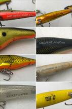 【8948】ルアーまとめ Daiwa SHIMANO EVERGREEN Lucky Craft BRABASS Bass Busters SSRグリフター VBRN 40 KICKER EATER BBギア AMP 中古品_画像8