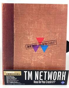 【8183】[Blu-ray]TM NETWORK How Do You Crash It? ブルーレイ 初回限定版 TMネットワーク 動作確認済み 中古品