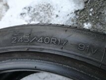 ☆3437 新品 ナンカン NOBLE SPORT NS-20 225/45R17 245/40R17 4本_画像9