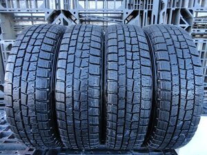 ●6170 4穴 ほぼ新品 DUNLOP WINTER MAXX 155/65R13 4本 2017年製